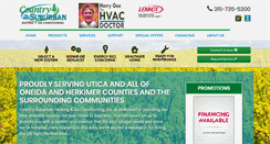 Desktop Screenshot of countrysuburbanhvac.com